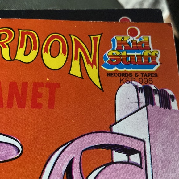 VINTAGE 1982 READ ALONG BOOK RECORD RPM 33 With Flash gordon in the Lost Planet. - Picture 2 of 10